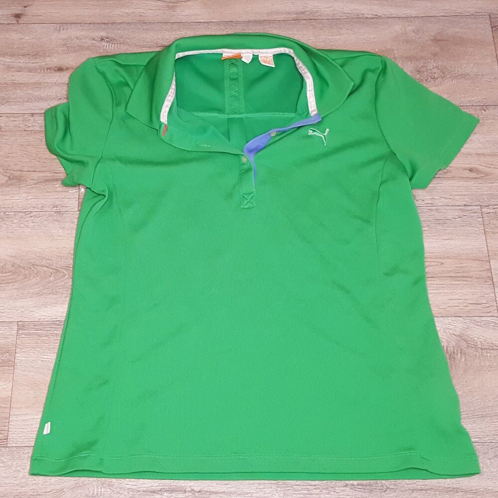 Green Collared Shirt